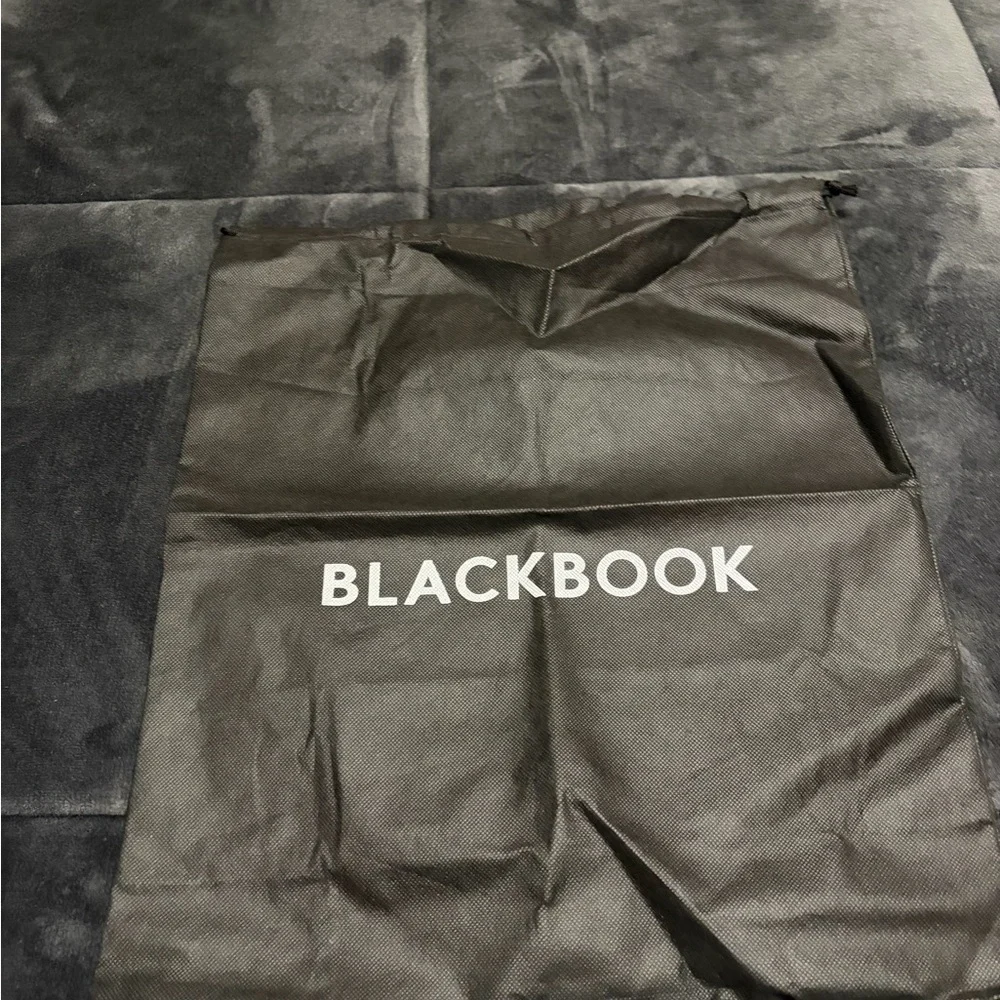 BLACKBOOK Brown Leather Crossbody Bag